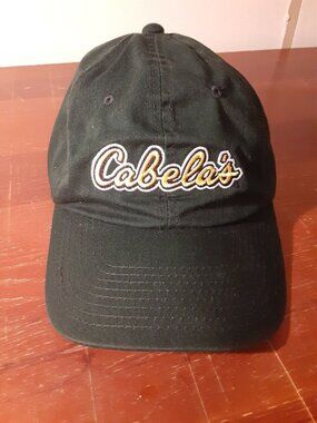 CABELA'S Adjustable Fit Adult Ball Cap / Hat ~ Preowned ~ Bottle Green